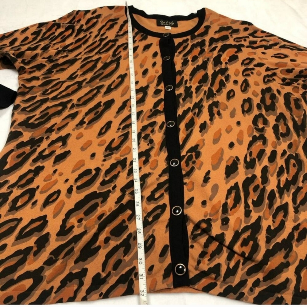 Bob Mackie Wearable Art 3x Cardigan - image 6